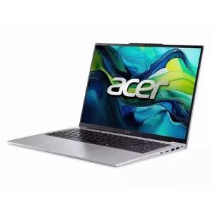لپ‌تاپ ایسر مدل Acer Aspire Lite 16 Core i3  با پردازنده Core i3-1305U، رم DDR5 8GB با فرکانس 4800MHz، حافظه SSD با ظرفیت 512GB، نمایشگر 16 اینچ IPS،