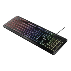 Tsco TK 8046 keyboard کیبورد تسکو مدل TK 8046،سوییچ ممبران، Full-size، نورپردازی RGB